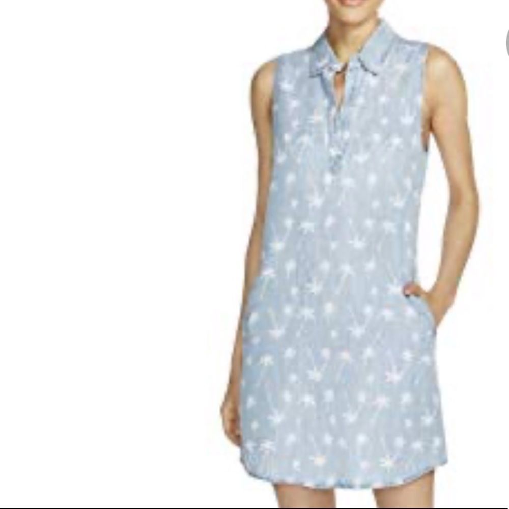 Chambray Dress Allen Schwartz Prive